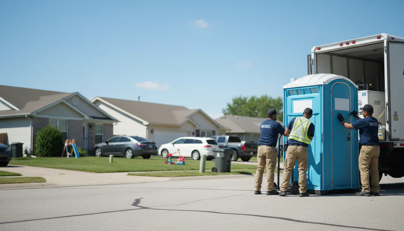 Standard Porta Potty Rentals in Pomona, IL near me